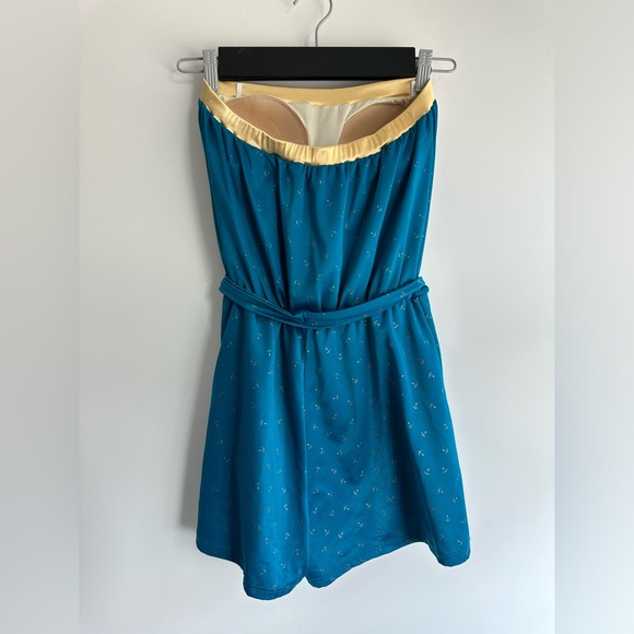 Vintage Anchor Print Short Romper - Picture 12 of 17